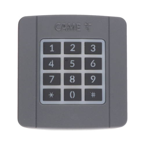 Externí 12 tlačítková kódová klávesnice, 433,92 MHz, paměť na 25 kódů